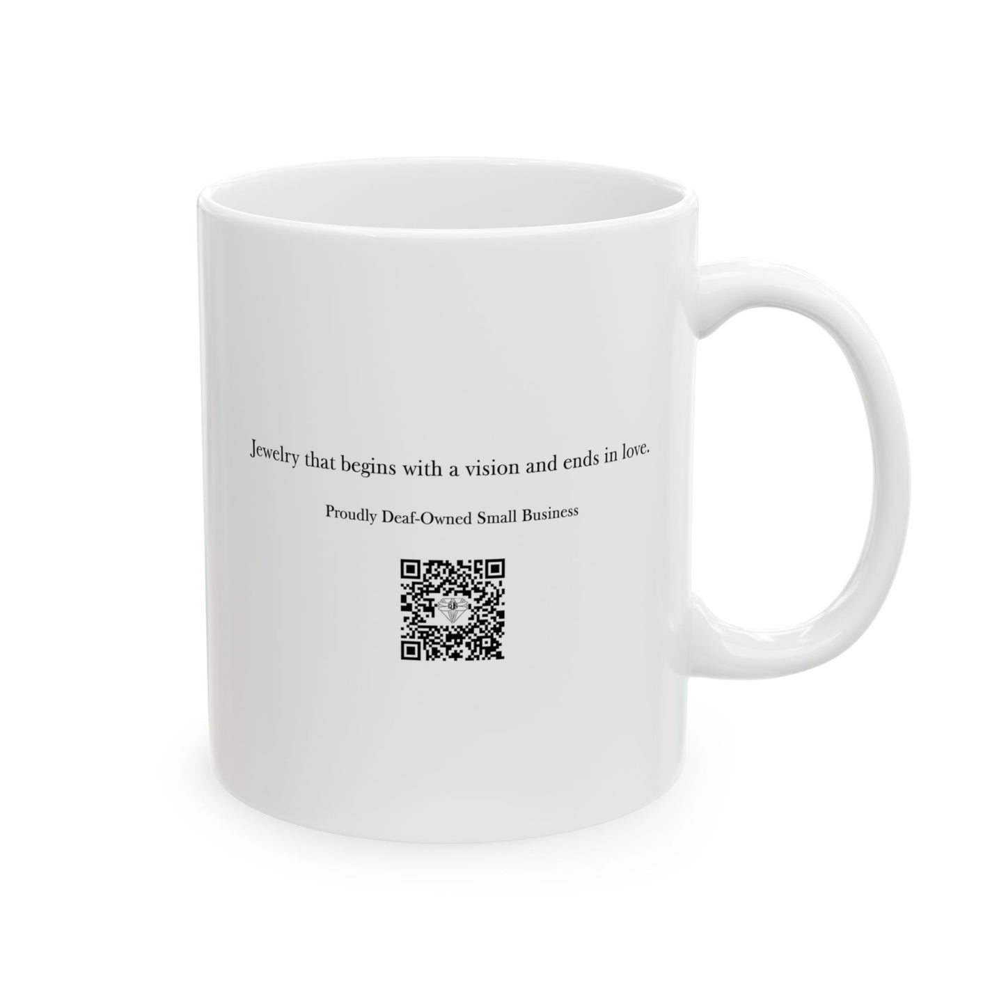 Dragonfly Jewelry Studio's Artistic Ceramic Mug