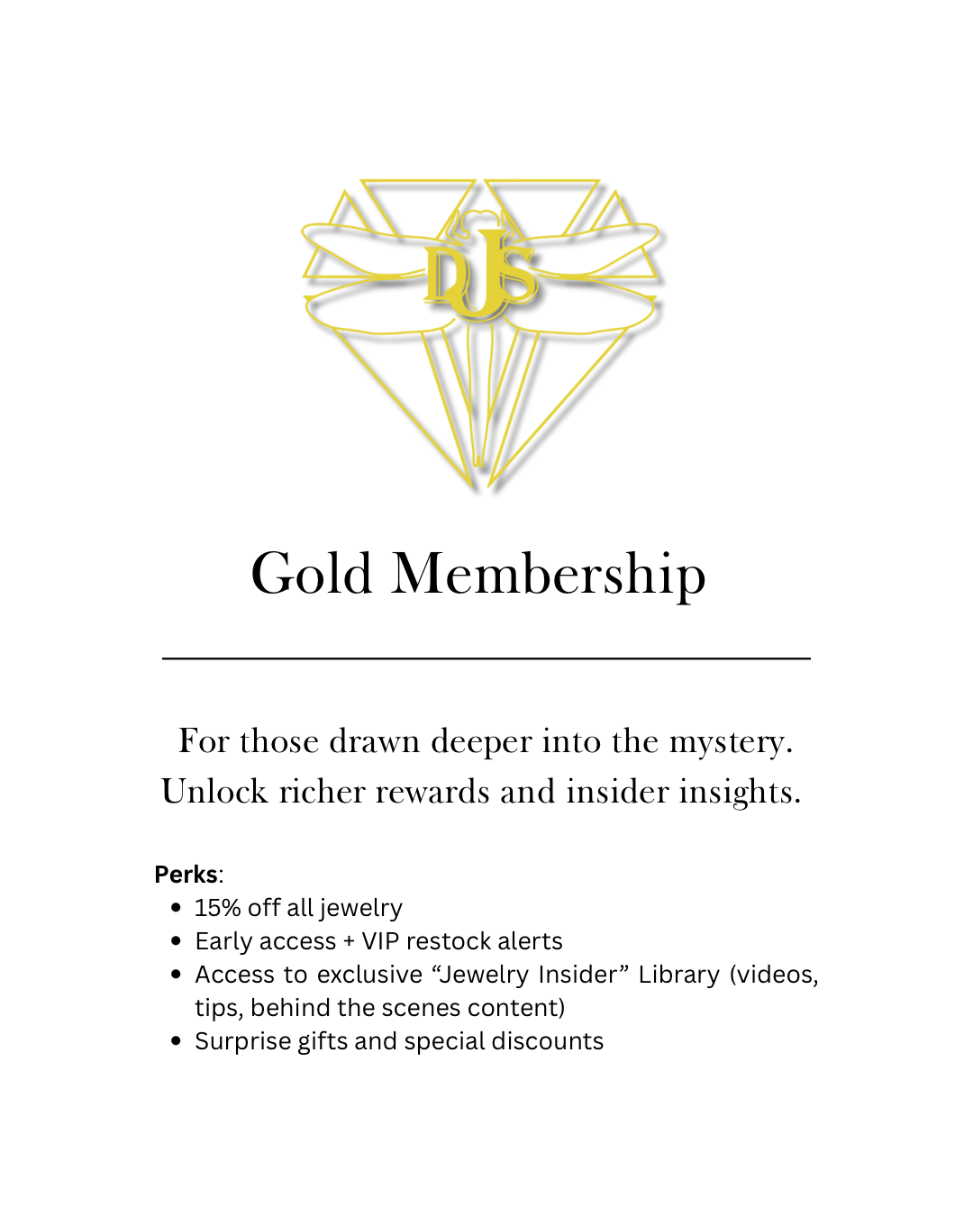 Gold membership