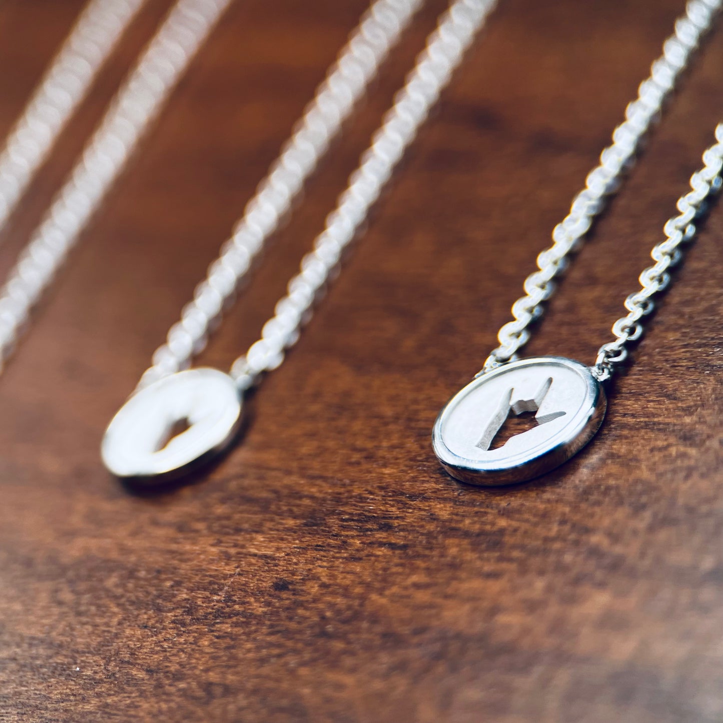 Unisex Sterling Silver Necklace – ASL “I Love You” Pendant