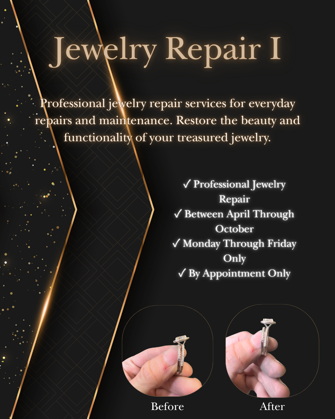 Jewelry Repair I  – In Person
