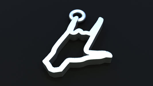 I Love You in Sign Language - Charm