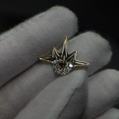 Sunrise Pendant | 10K Yellow Gold