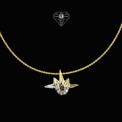 Sunrise Pendant | 10K Yellow Gold