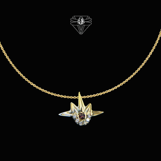 Sunrise Pendant | 10K Yellow Gold