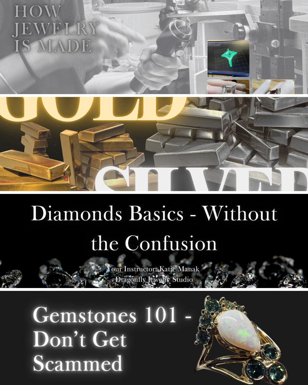 The Jewelry Knowledge Bundle (4-Part Series)