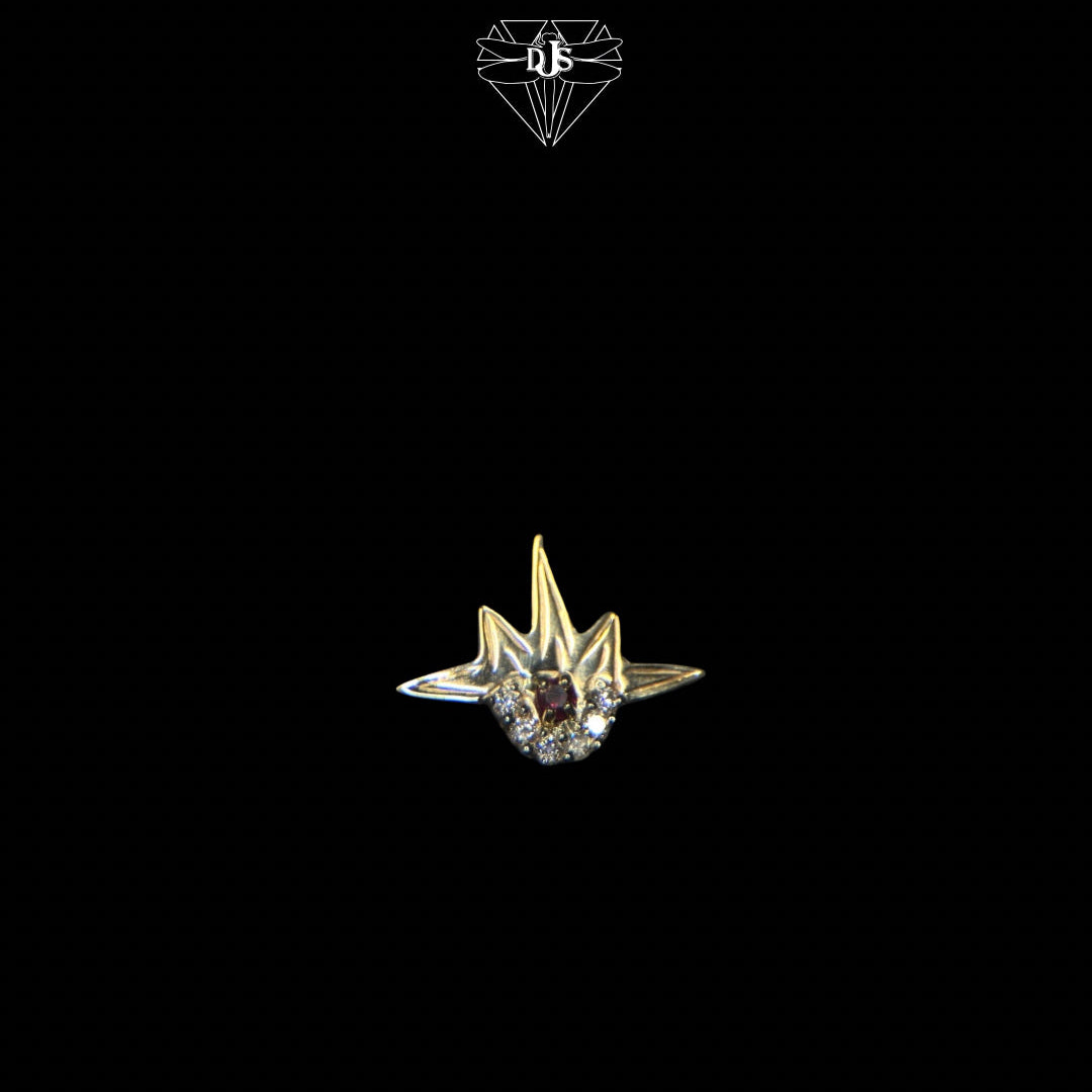Sunrise Pendant | 10K Yellow Gold