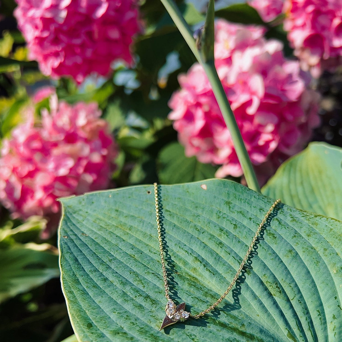 Diona Necklace | 14K Yellow Gold