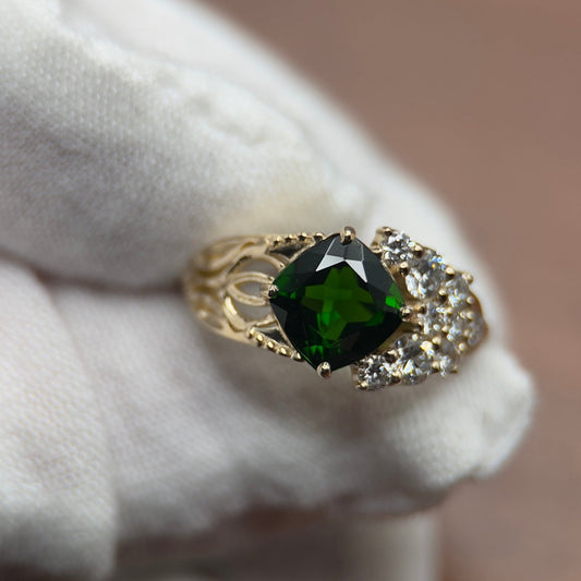 Celtic Grove Ring | 14K Yellow Gold