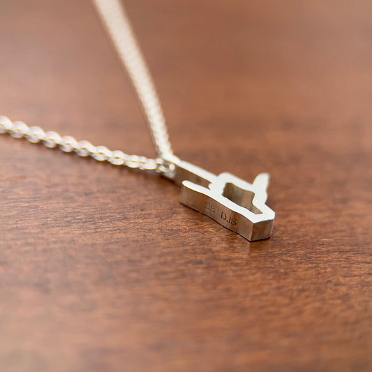 I fkin love you in Sign language Necklace | SS Sterling Silver