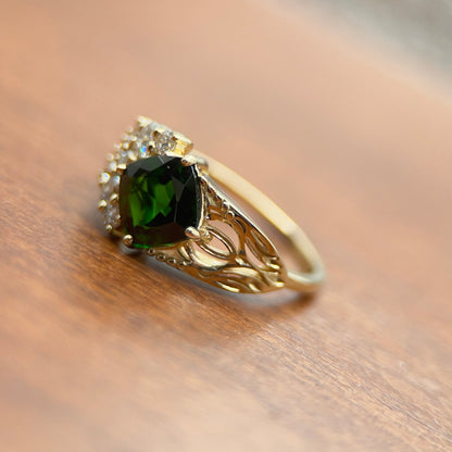 Celtic Grove Ring | 14K Yellow Gold