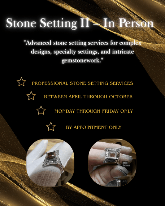 Stone Setting II – In Person